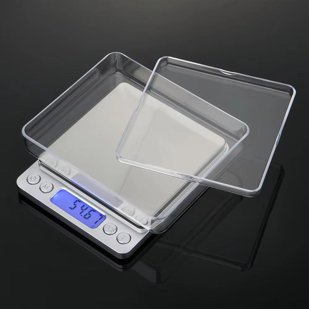 Candle Wax Scale - バックライト付き LCD ポータブルミニポケット電子天秤付き精密デジタルジュエリースケール コーヒー/紅茶/薬/金の計量用
