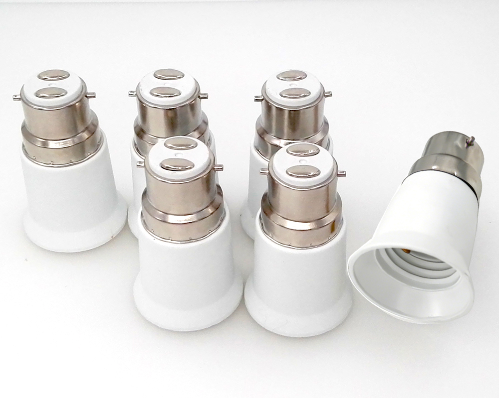 Candle Making Supplies Uk - 2 個耐火 B22 から E27/E26 ランプホルダーアダプター