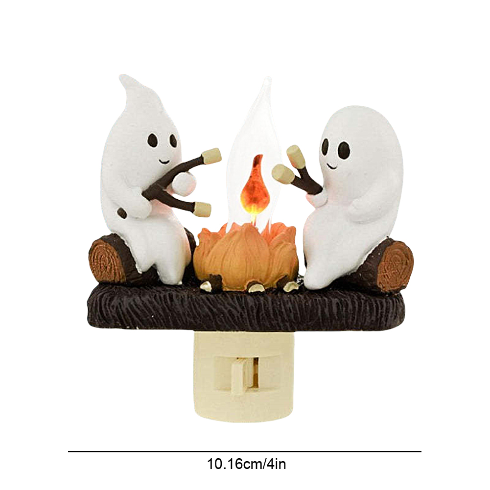 ゴースト焚き火ナイトライト、ハロウィーンの装飾、家の装飾、か - Candle Making Supplies Uk のレビューと価格