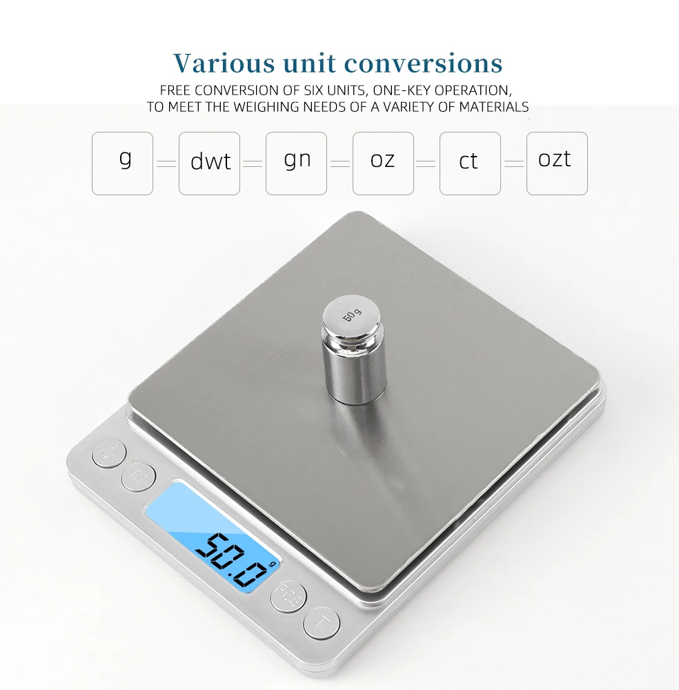 バックライト付き LCD ポータブルミニポケット電子天秤付き - Candle Wax Scale のレビューと価格