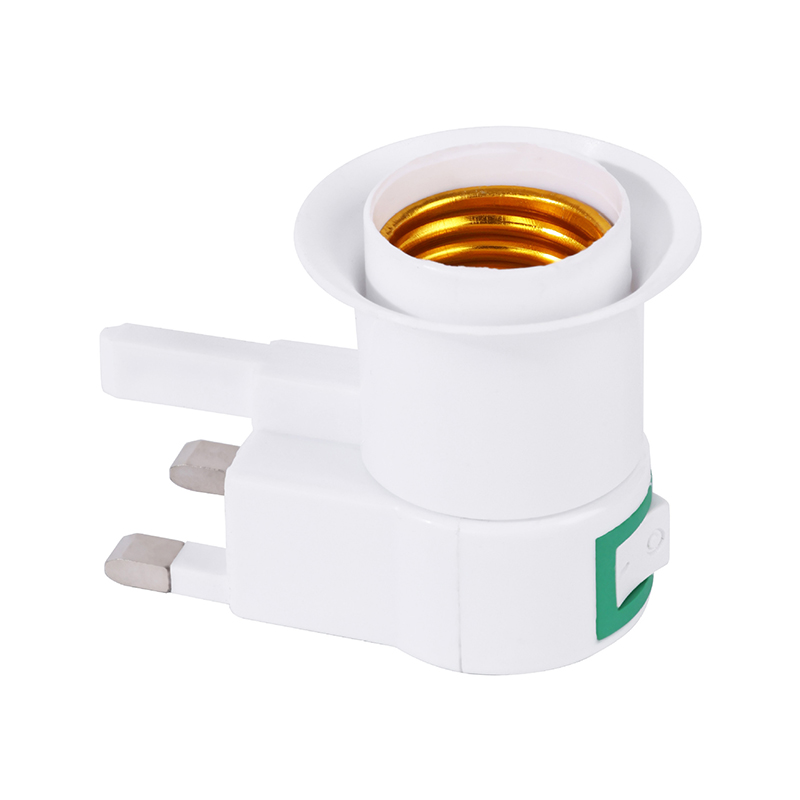 E27口金 UK/USプラグ LED電球アダプター 電源オン - Candle Making Supplies Uk のレビューと価格